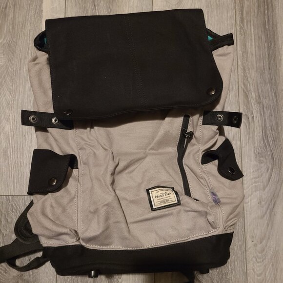 NWT Gray WindTook Laptop backpack for Women & Men,College Computer bag - Picture 11 of 12